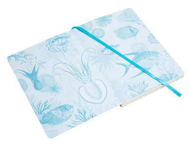 Art of Nature: Under the Sea Softcover Notebook with Elastic Band inside page 1