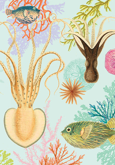 Art of Nature: Under the Sea Sewn Notebook Collection (Set of 3) inside page 4