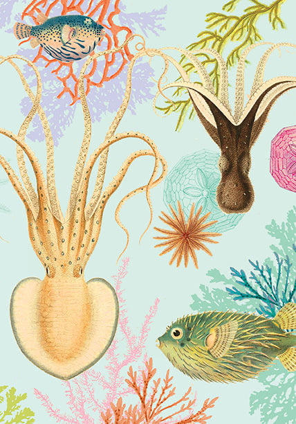 Art of Nature: Under the Sea Sewn Notebook Collection (Set of 3) inside page 4