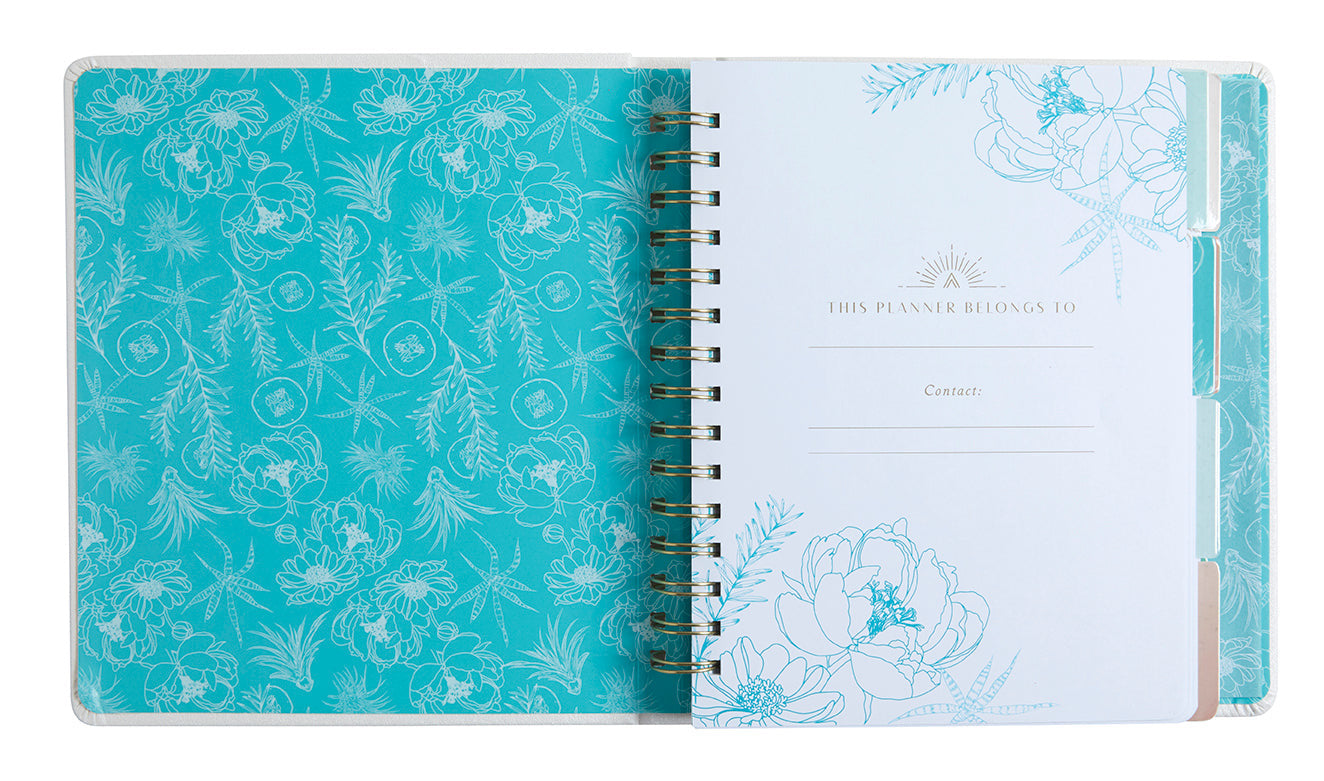 Self-Care 12-Month Undated Planner inside page 1