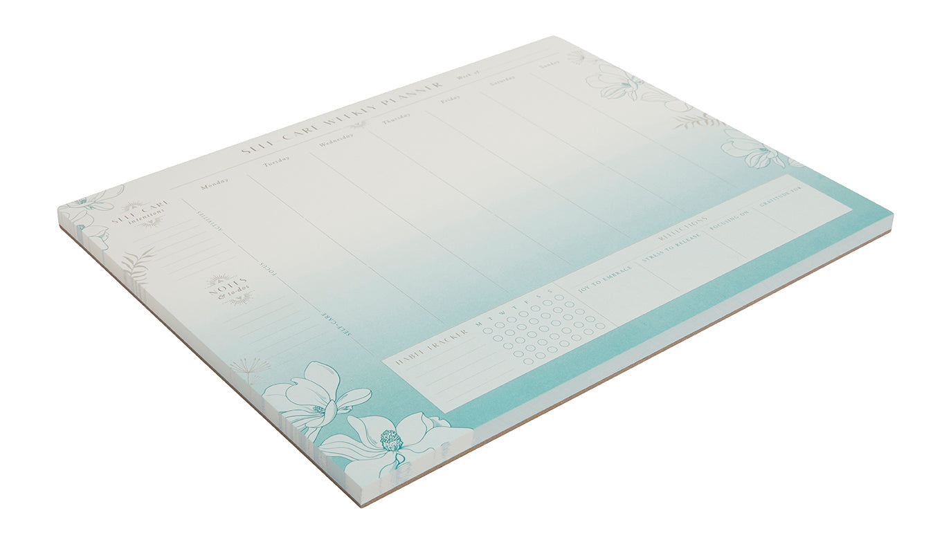 Self-Care Weekly Planner Notepad inside page 1