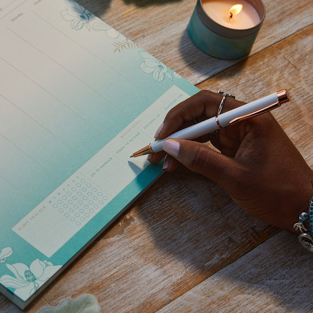 Self-Care Weekly Planner Notepad inside page 3