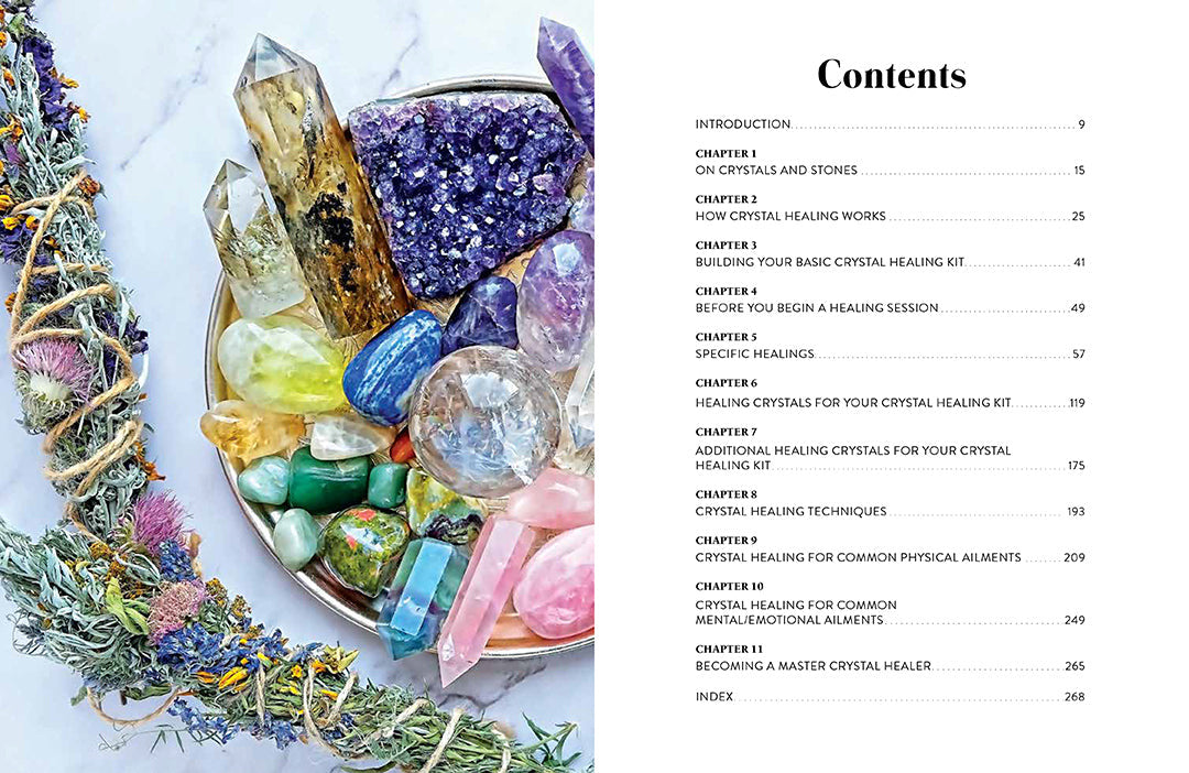Power of Crystal Healing inside page 2