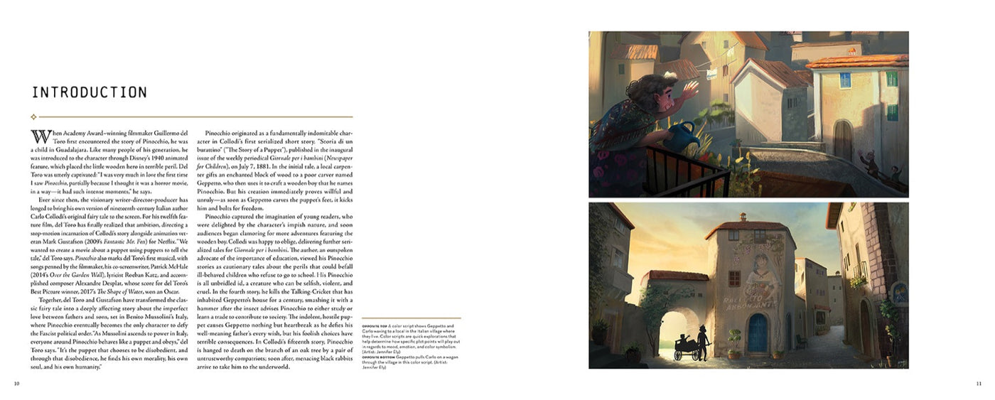 Guillermo del Toro's Pinocchio inside page 1