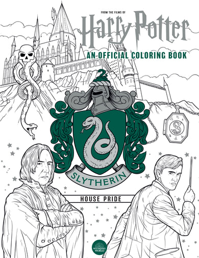 Harry Potter: Slytherin House Pride: The Official Coloring Book
