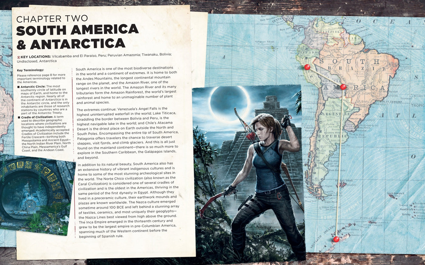Tomb Raider: The Official Cookbook and Travel Guide inside page 1