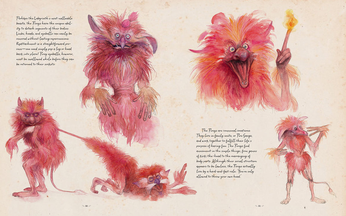 Jim Henson's Labyrinth Bestiary inside page 3