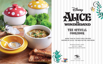 Alice in Wonderland: The Official Cookbook inside page 1