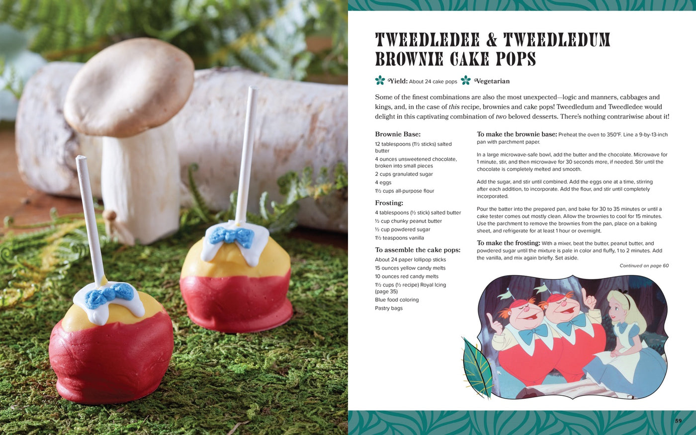 Alice in Wonderland: The Official Cookbook inside page 4
