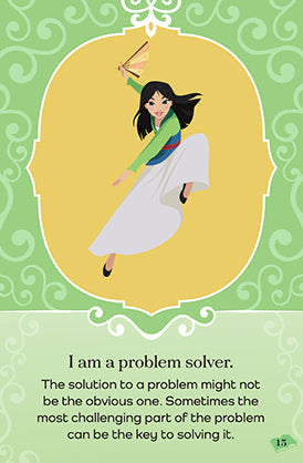 Disney Princess Affirmation Cards inside page 2