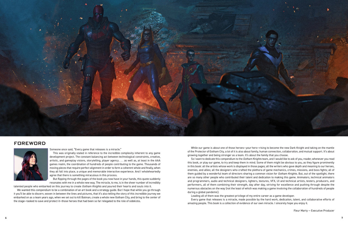 Gotham Knights: The Official Collector's Compendium inside page 1