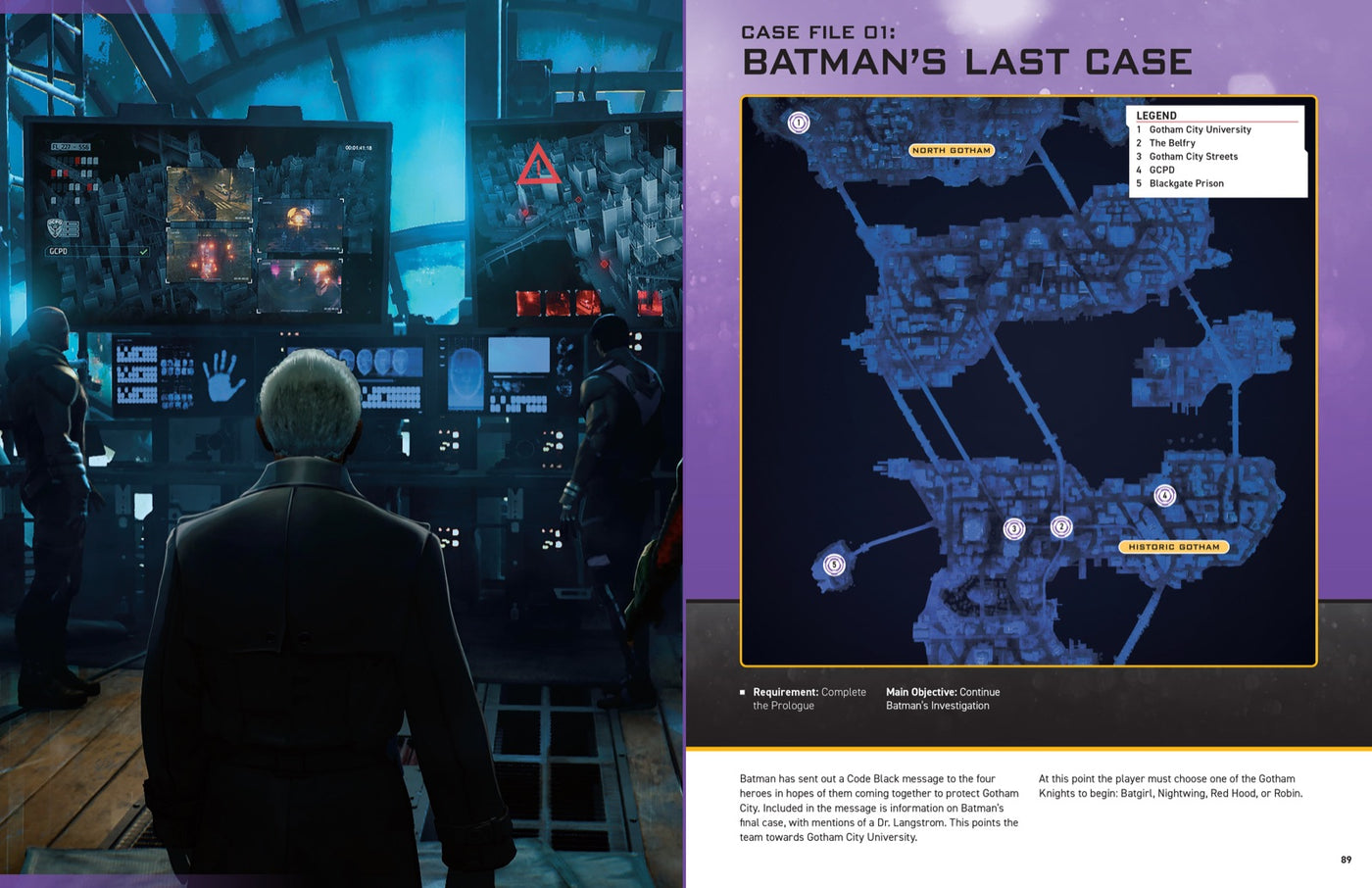 Gotham Knights: The Official Collector's Compendium inside page 5