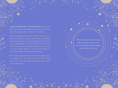 Sleep: A Restful Mind Journal inside page 1