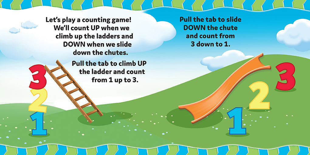 Chutes and Ladders: Counting Up and Down inside page 1