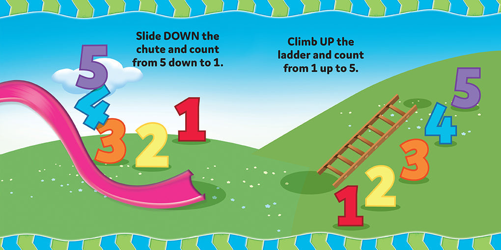 Chutes and Ladders: Counting Up and Down inside page 2