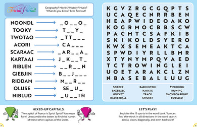 Hasbro Gaming Ultimate Activity Book inside page 4