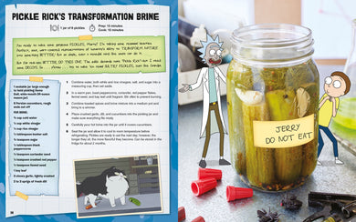 Rick and Morty: The Official Cookbook inside page 3