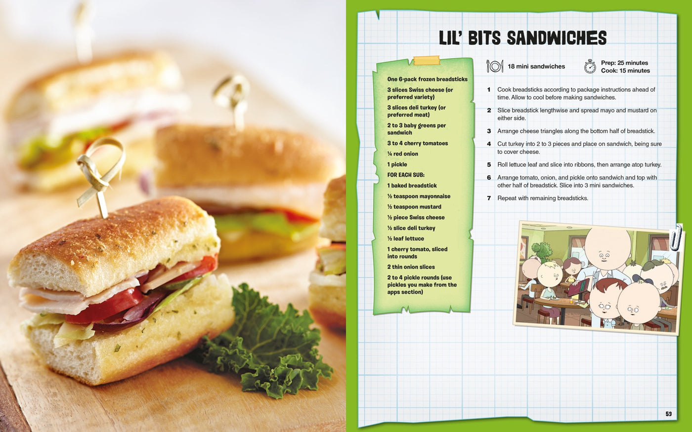 Rick and Morty: The Official Cookbook inside page 4