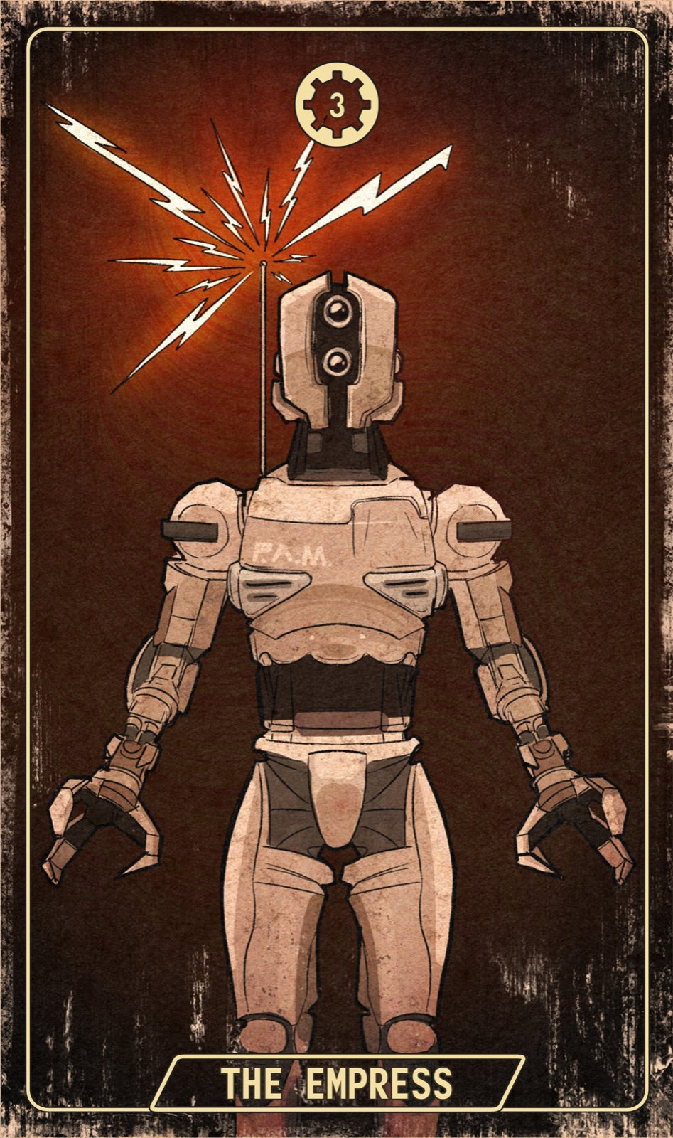 Fallout: The Official Tarot Deck and Guidebook inside page 3