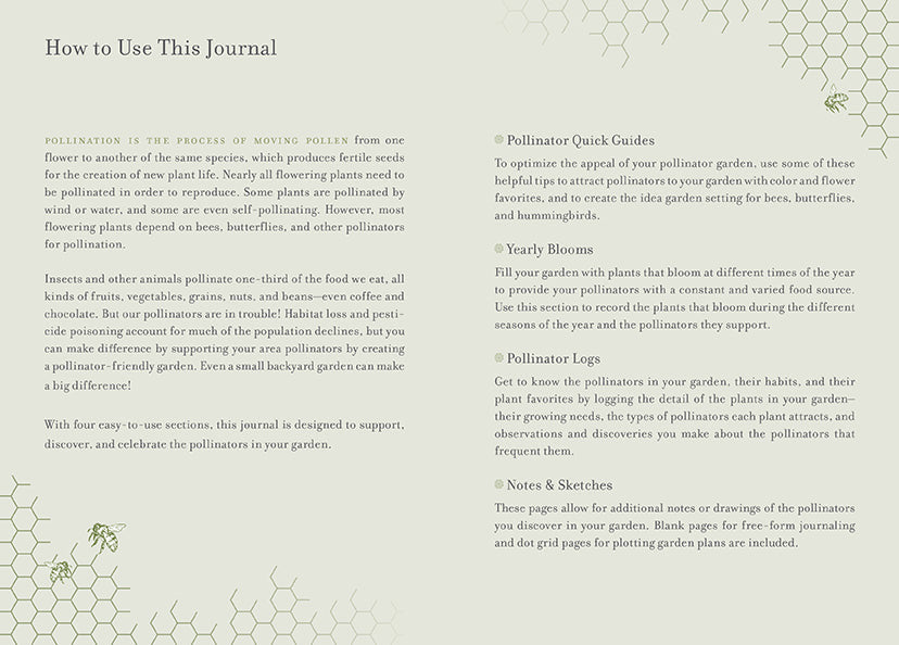 Pollinator Journal inside page 2