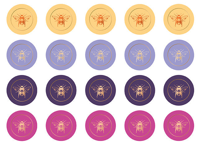 Honeybee Card Portfolio Set (Set of 20 Cards) inside page 2
