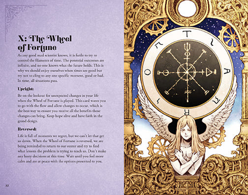 Anime Tarot Deck and Guidebook inside page 4