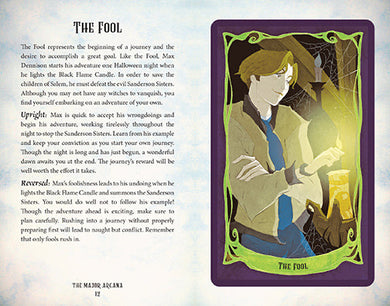 Hocus Pocus Tarot Deck and Guidebook inside page 2