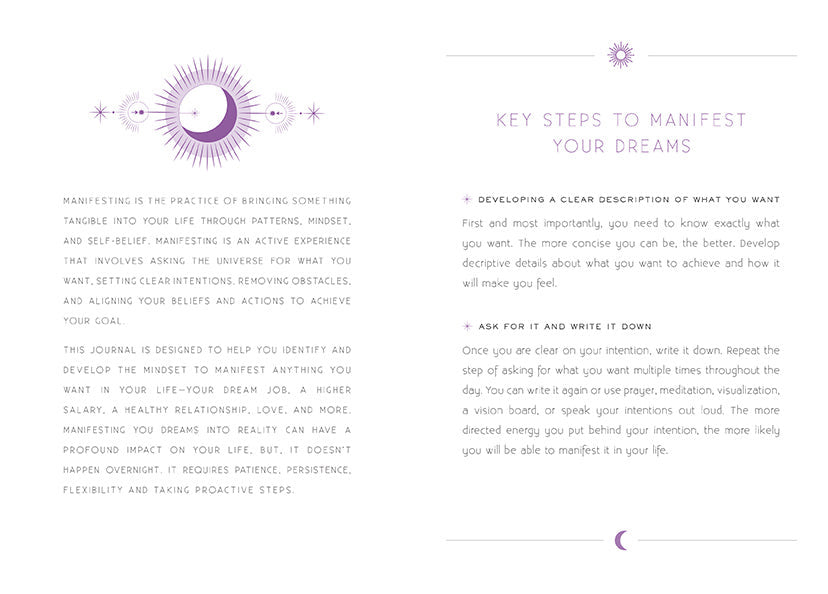 Manifesting inside page 1