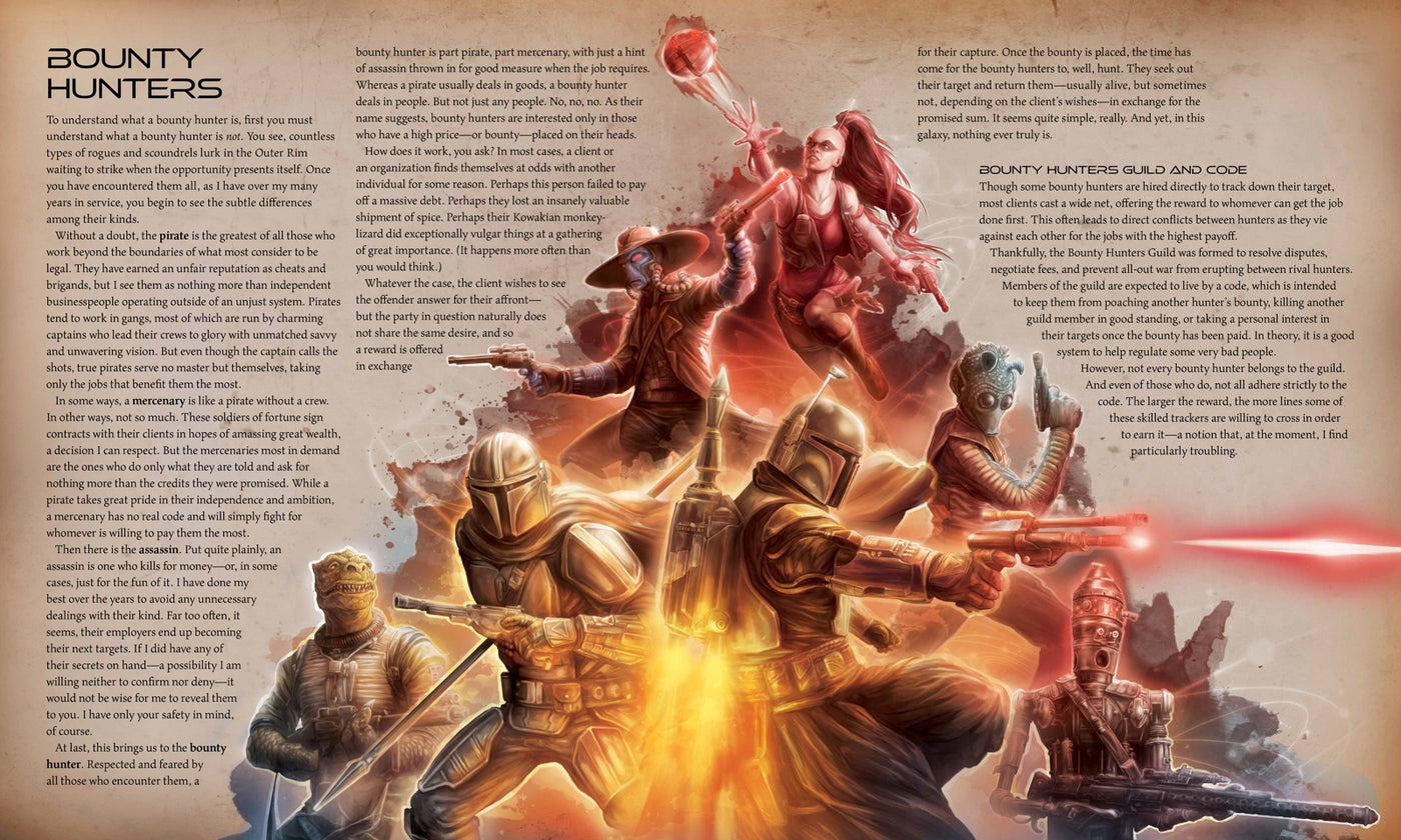 Star Wars: The Secrets of the Bounty Hunters inside page 1