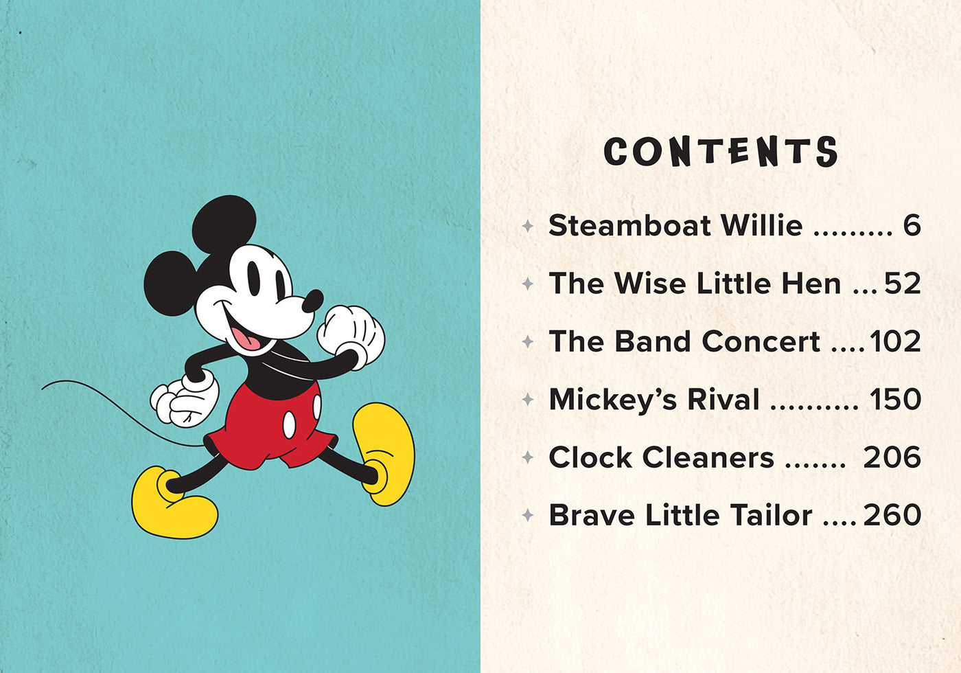 Disney: Mickey and Friends: Mini Book of Classic Shorts inside page 3