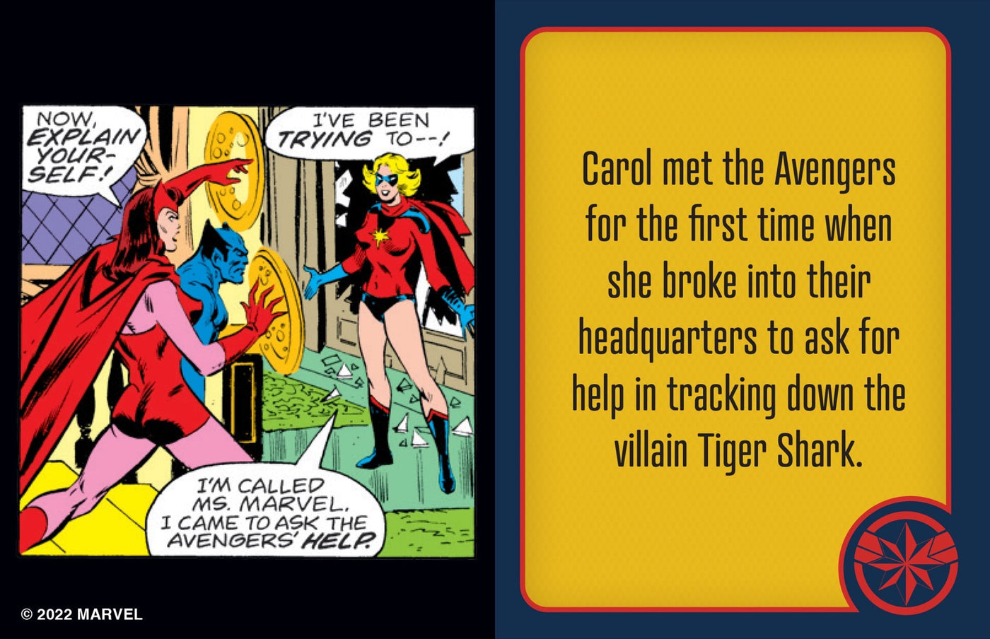 Captain Marvel: The Tiny Book of Earth's Mightiest Hero inside page 3