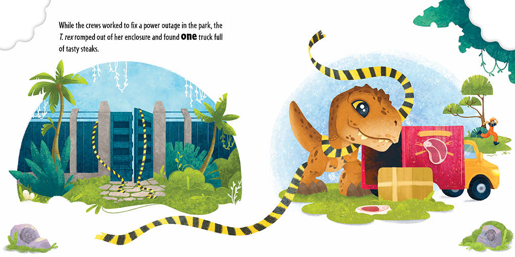 Jurassic World: The Very Hungry Dinosaur inside page 2