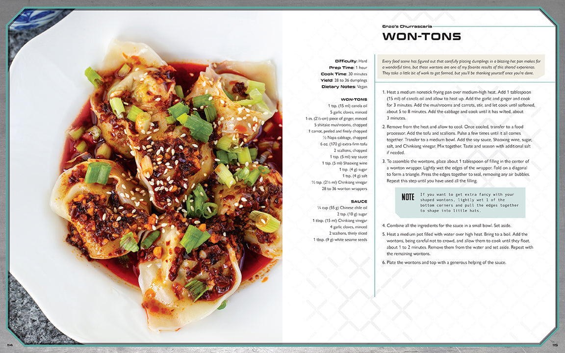 Halo: The Official Cookbook inside page 4