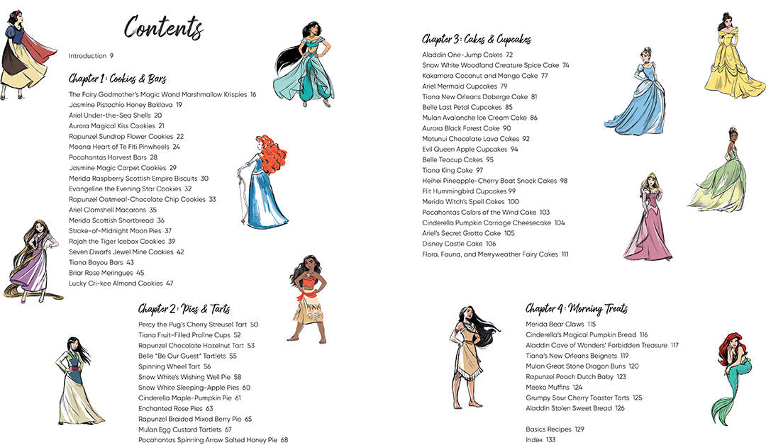 Disney Princess Baking Gift Set Edition inside page 3