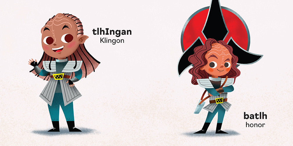 Star Trek: Baby's First Klingon Words inside page 1