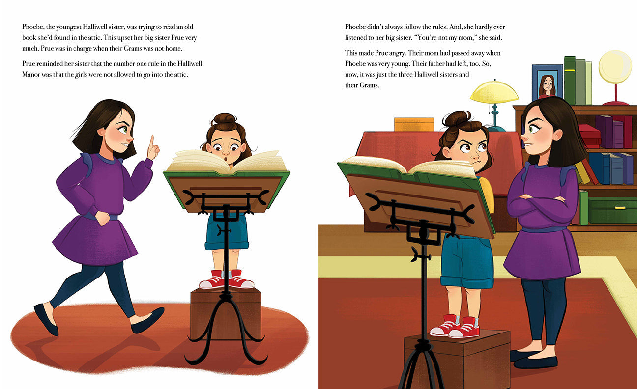Charmed: The Illustrated Storybook inside page 2