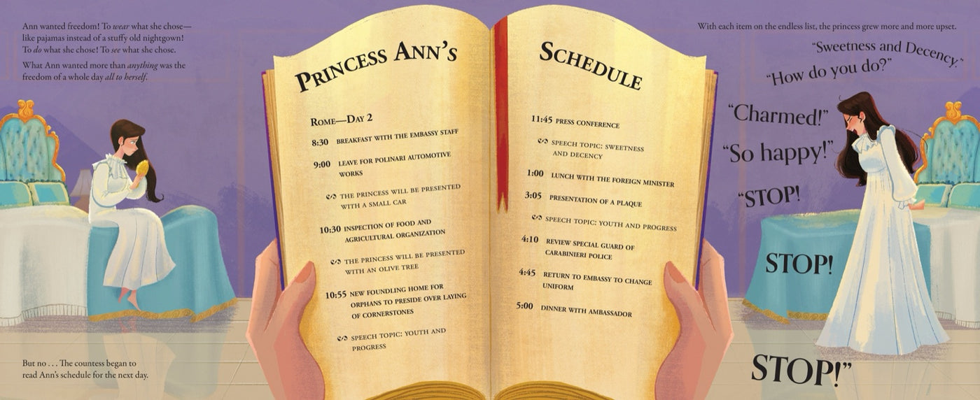 Roman Holiday: The Illustrated Storybook inside page 3