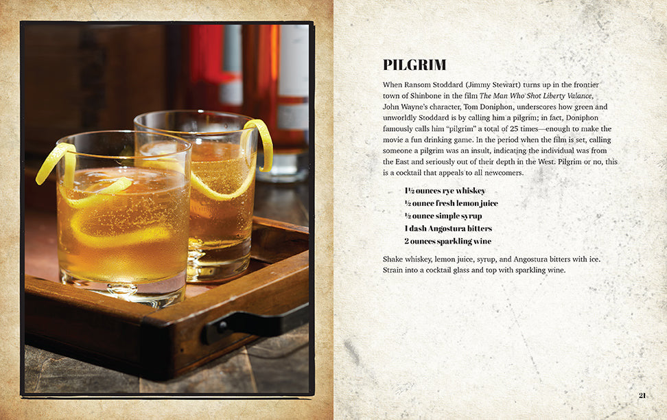 John Wayne: The Official Cocktail Book inside page 2