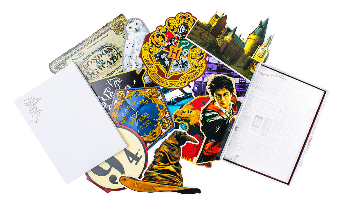Harry Potter Boxed Die-cut Note Cards (Set of 12) inside page 2