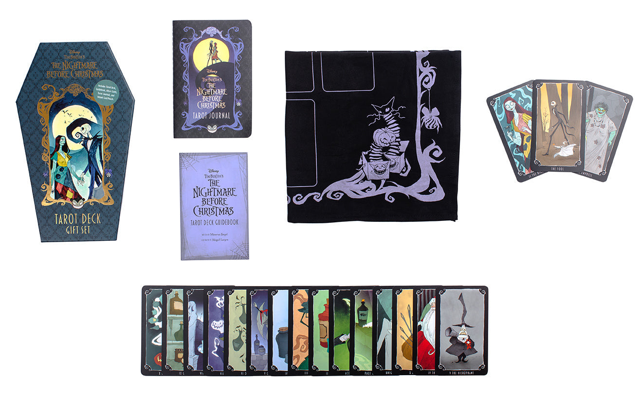 The Nightmare Before Christmas Tarot Deck and Guidebook Gift Set inside page 3