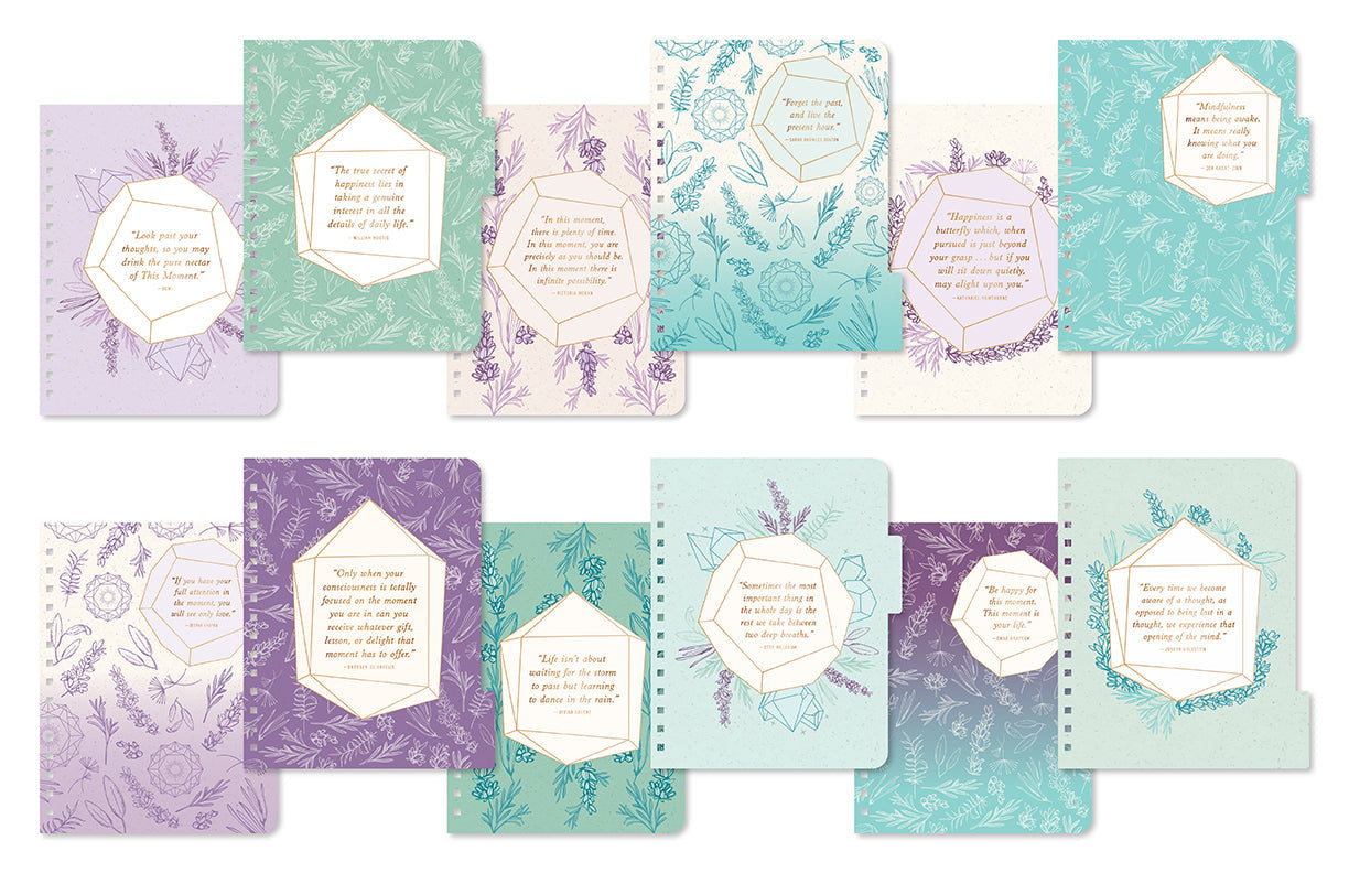 Mindfulness 12-Month Undated Planner inside page 3