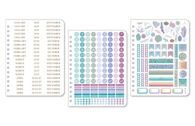 Mindfulness 12-Month Undated Planner inside page 4