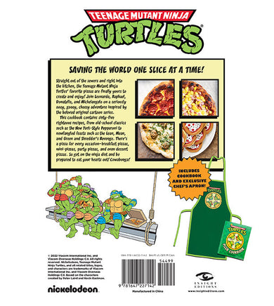 Teenage Mutant Ninja Turtles Pizza Cookbook Gift Set inside page 3
