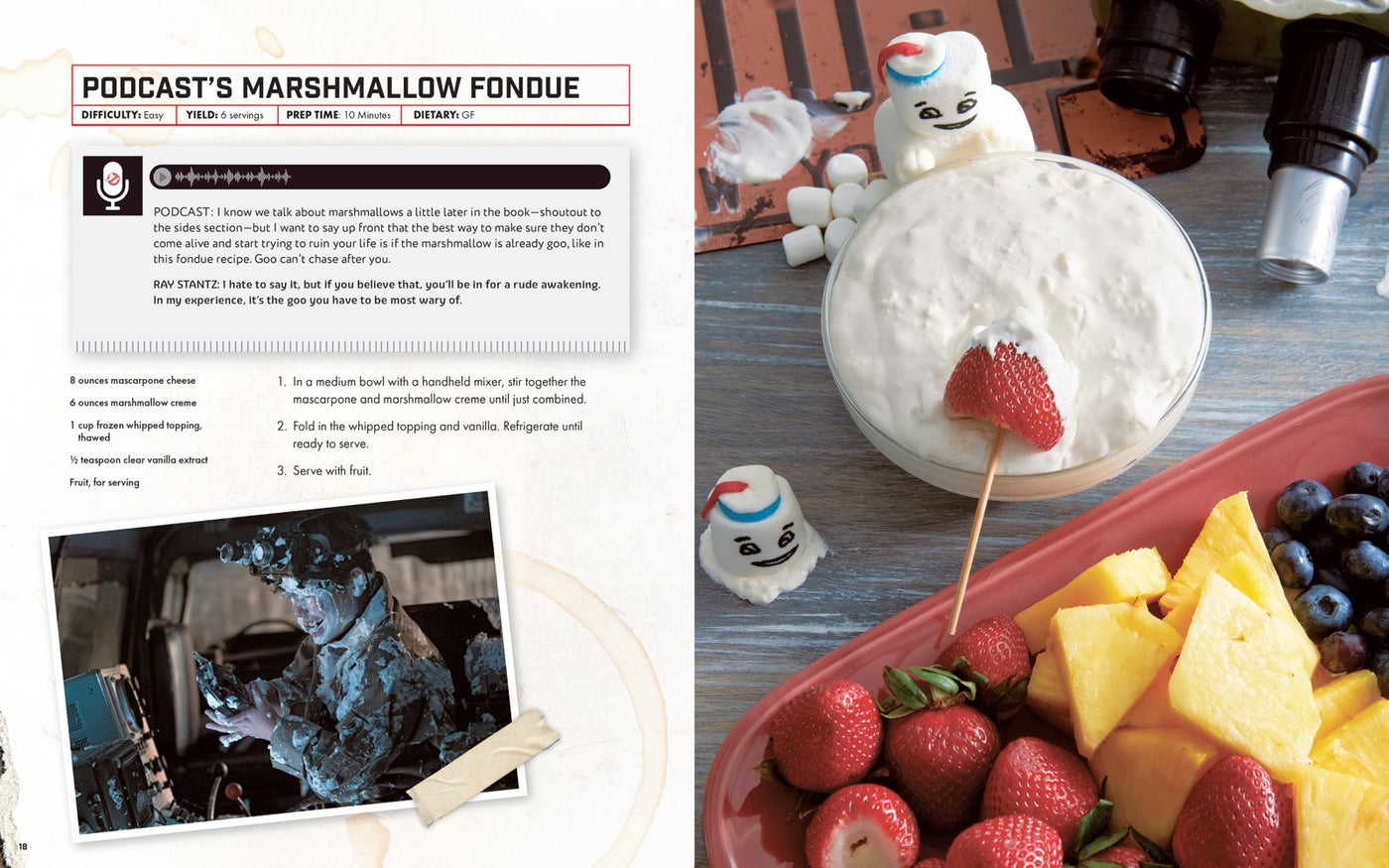 Ghostbusters: The Official Cookbook inside page 1