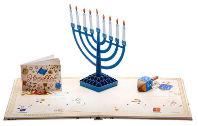 Hanukkah Pop-Up Menorah inside page 1