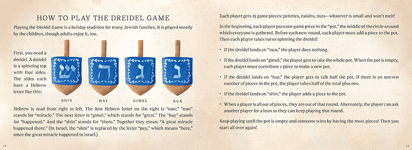 Hanukkah Pop-Up Menorah inside page 3
