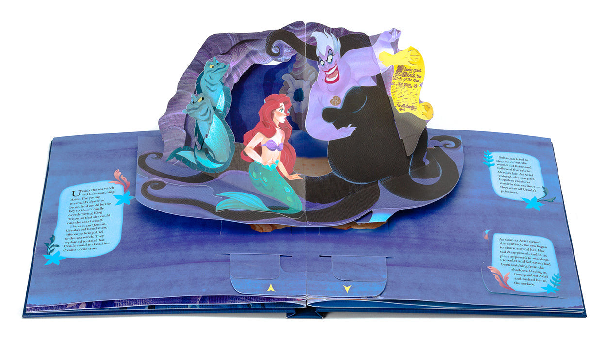 Disney: The Little Mermaid Pop-Up Book inside page 3