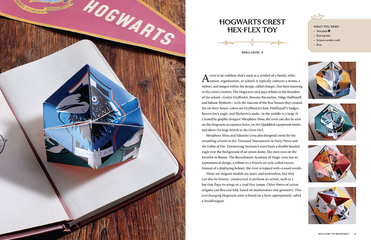 Harry Potter: Magical Paper Crafts inside page 3