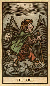 Lord of the Rings Tarot Deck and Guide inside page 2