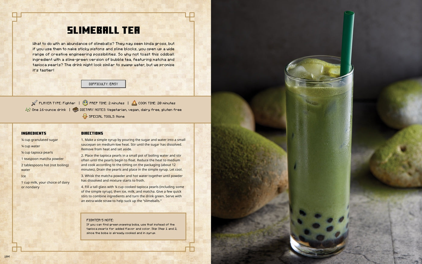 Minecraft: Gather, Cook, Eat! Official Cookbook inside page 3